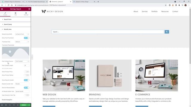 Elementor Search Bar [JetSearch Tutorial] смотреть онлайн