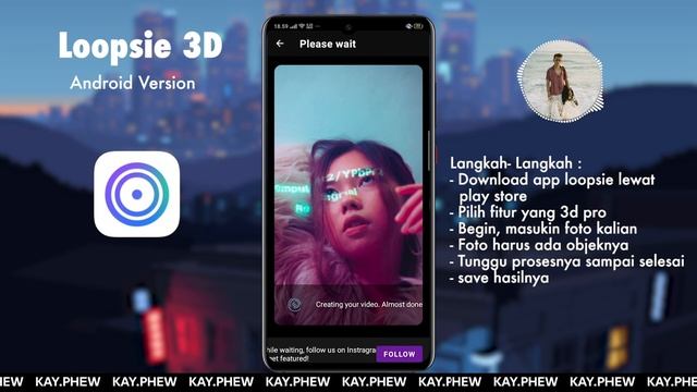 (LOOPSIE PRO) FAKE 3D STEREOSCOPIC KHUSUS ANDROID