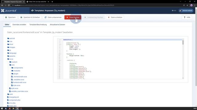 Error 500 After template Update смотреть онлайн