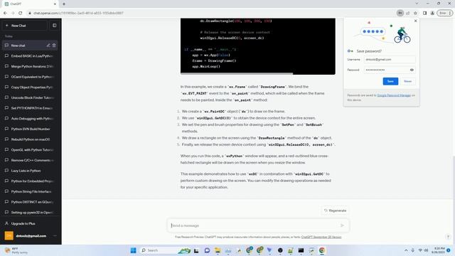 wxPython wxDC object from win32guiGetDC смотреть онлайн