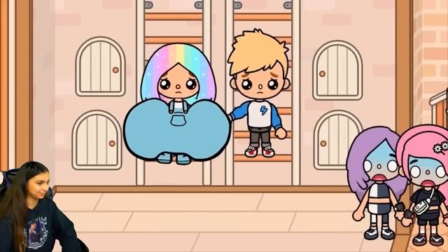 ? НАБНАБ НЕНАВИДИТ МЕНЯ ПОТОМУ ЧТО Я ТОЛСТАЯ ?? ТОКА БОКА Toca Boca Life World смотреть онлайн