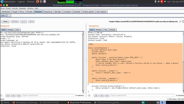 Developing A Custom Gadget Chain For PHP Deserialization