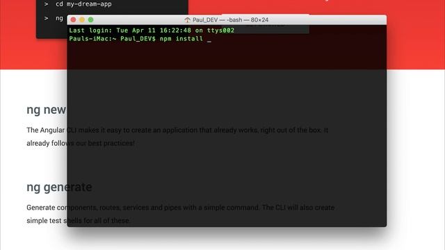 Angular 4 - Installation of the Angular CLI смотреть онлайн