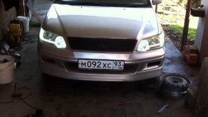 Mitsubishi lancer cedia тюнинг оптики.