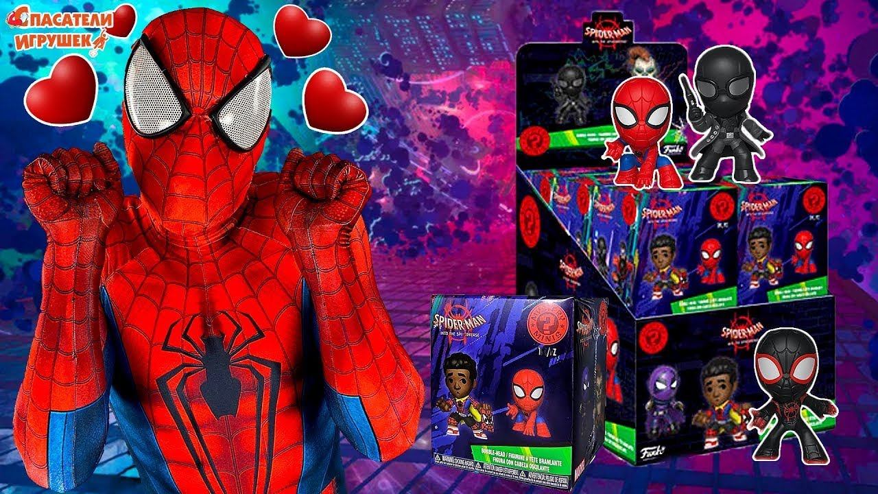SPIDER MAN MYSTERY MINIS - РАСПАКОВКА FUNKO смотреть онлайн