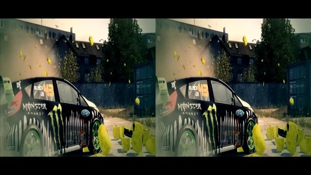 DiRT 3 Gymkhana Tutorial in 1080p Stereo 3D (yt3d) смотреть онлайн