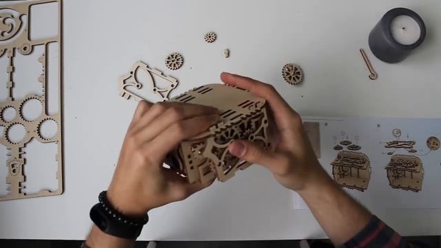 ДЕРЕВЯННЫЙ ЛУТБОКС - ДЕРЕВЯННАЯ ШКАТУЛКА ОТ UGEARS