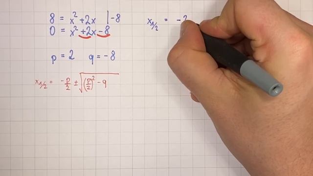 P-Q-Formel - Quadratische Gleichungen Lösen | Lehrerschmidt