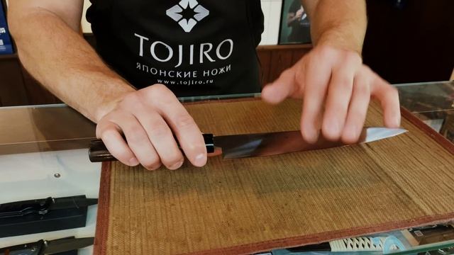 Обзор поварского шеф ножа TOJIRO (FD-564) смотреть онлайн