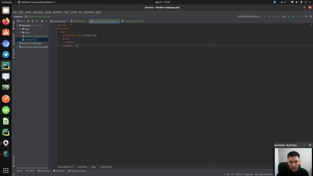 Dockerize the application смотреть онлайн