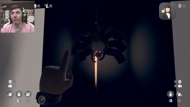 PLAYING HORROR GAMES IN REC ROOM смотреть онлайн