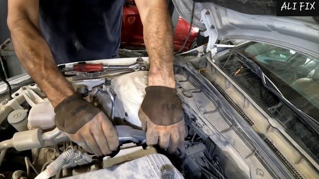 замена подушки двигателя... ниссан альтима ... nissan altima #подвеска #ходовая смотреть онлайн