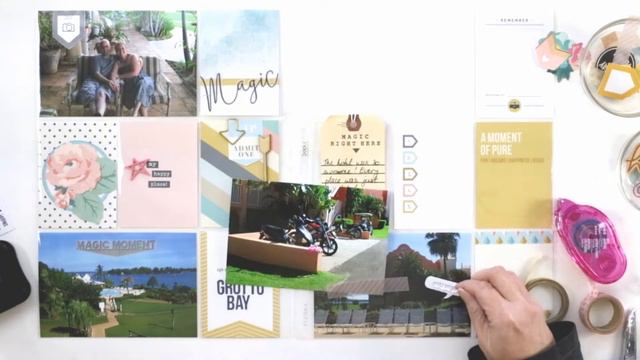 Bermuda Honeymoon Album | Layout 01 feat. Project Mouse Beginnings!!!! смотреть онлайн