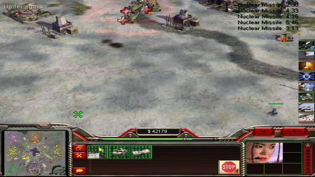 Command & Conquer - Generals Zero Hour - China Nuke vs China Tank - 1 VS 7 - EXTRA HARD смотреть онлайн