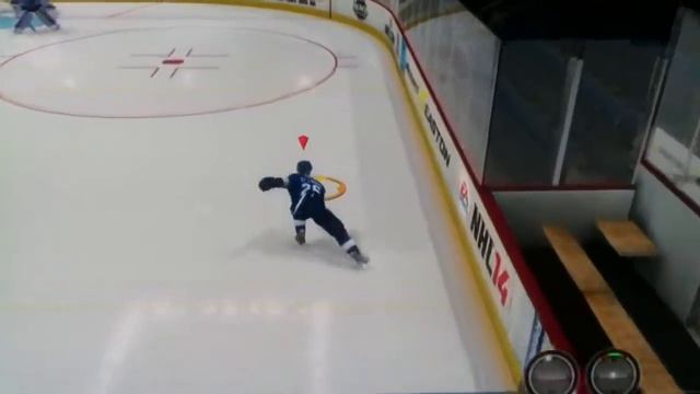 NHL 14 Clips: The Bacon Slapshot ''Glitch Goal!'' смотреть онлайн
