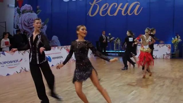 Юниоры 2, 1/4 Джайв, Сибирская весна 2018, Красноярск