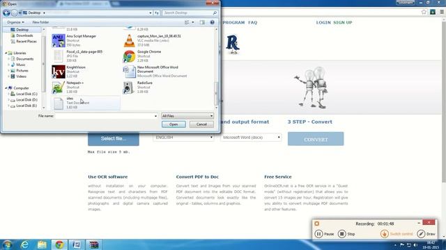 How to convert JPEG To Microsoft Word Document , Notepad , Excel online through 100% accuracy смотреть онлайн