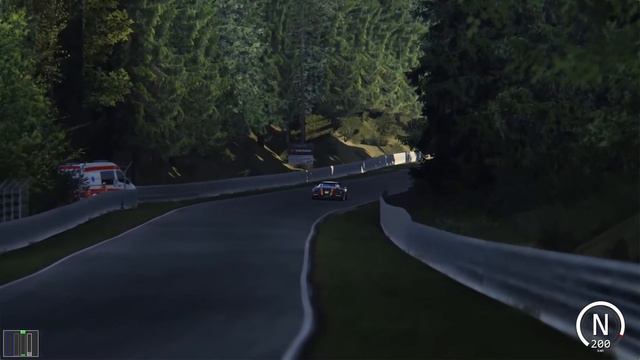 Assetto Corsa lap on Nordschleife Audi R8 LMS (Keyboard and Mouse Gameplay) [7:48] смотреть онлайн