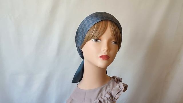 Бандана с ЧЕЛКОЙ Шелк 100%. Артикул 112199. смотреть онлайн