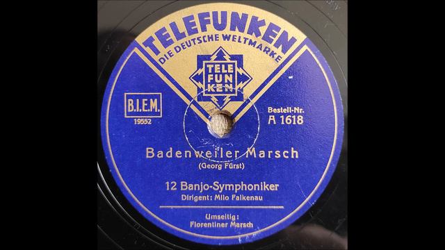 12 Banjo-Symphoniker - Badenweiler Marsch (Georg Fürst) | Баденвайлер-марш (Георг Фюрст)