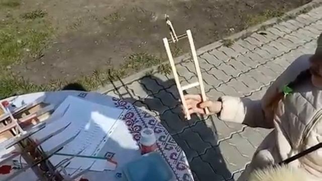 Физкультурник. Инженерно- эстетическая поделка. смотреть онлайн