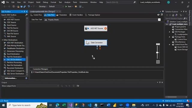 SSIS Import Multiple Excel Worksheets смотреть онлайн