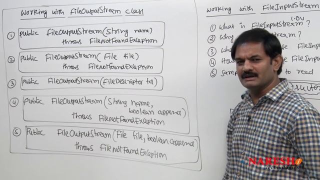 IO Streams | Session 12 | Working with FileInputStream Class and Its Constructors | Mr.Hari Krishna смотреть онлайн