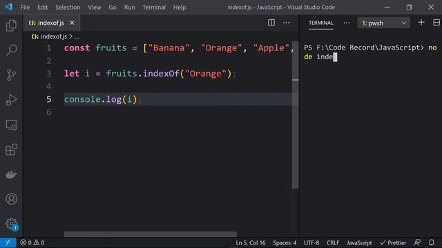 JavaScript IndexOf() Array function | JS Buffer смотреть онлайн
