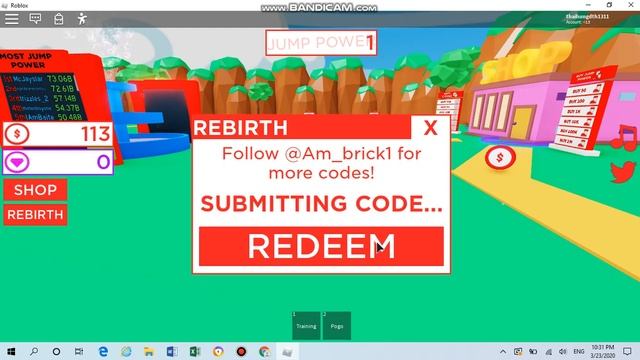 ROBLOX | POGO SIMULATOR | 2 NEW CODES !!! смотреть онлайн