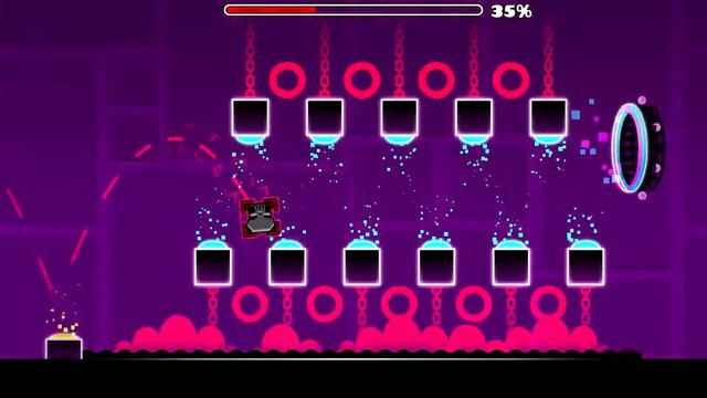 Все официальные уровни Geometry Dash и монетки из них смотреть онлайн