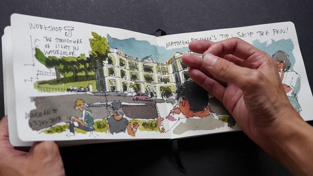 Review: SPD Painter's Journal (190gsm watercolour 100% cotton sketchbook) смотреть онлайн