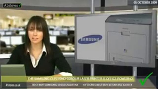 The SAMSUNG CLP770ND colour laser printer is office powerhouse смотреть онлайн