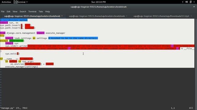 python django ImportError: cannot import name execute_manager смотреть онлайн