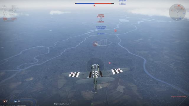 War Thunder - N1K2-J & Sea Fury - Realistic Battle смотреть онлайн