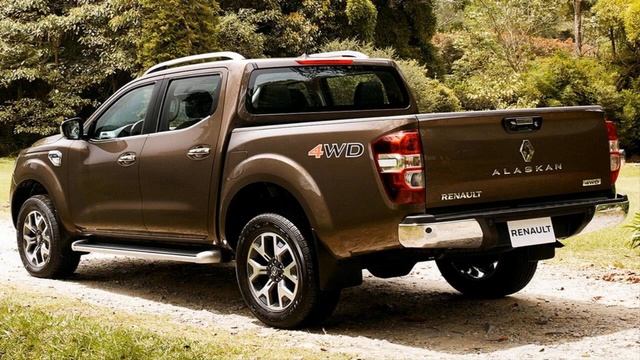 Пикап Renault Alaskan французский грузовичок смотреть онлайн