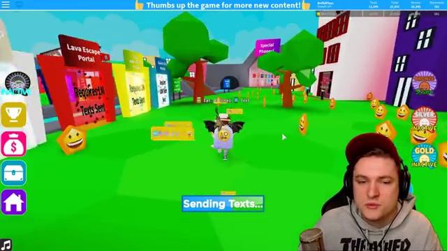 SECRET UPDATE DIAMOND CODES IN TEXTING SIMULATOR! *INFINITE TEXTS* (Roblox) смотреть онлайн