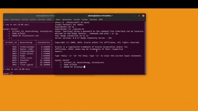 SQL Grundkurs: Aufgabe 10.03 auf S.162 смотреть онлайн