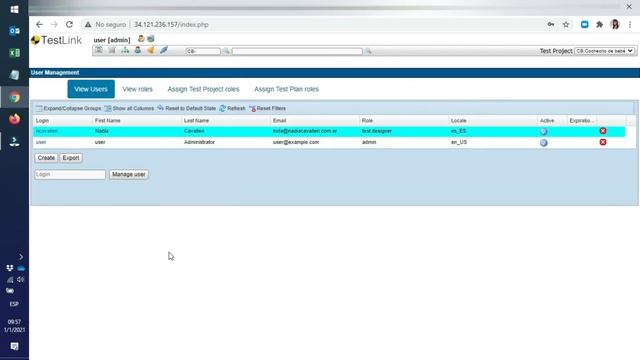 Tutorial de TestLink - 2/4 - Gestión de usuarios y roles смотреть онлайн