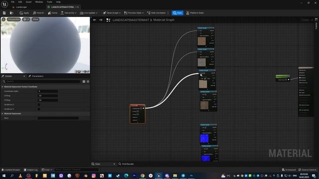 Создаем многослойный материал в Unreal Engine 5 смотреть онлайн