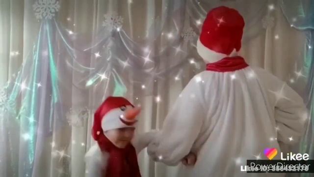 веселая разминка со снеговиком смотреть онлайн