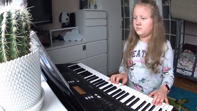 Lightly Row keyboard cover Oliwka Górniak Yamaha PSR-E363 смотреть онлайн