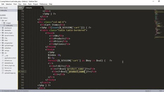 Create a simple Shopping cart in PHP MYSQL смотреть онлайн
