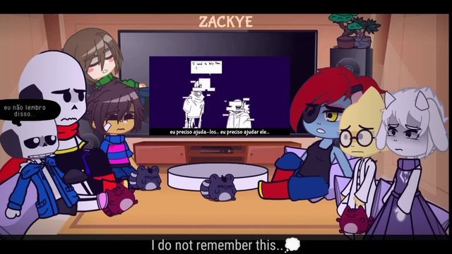 ??undertale React Anxiety Sans