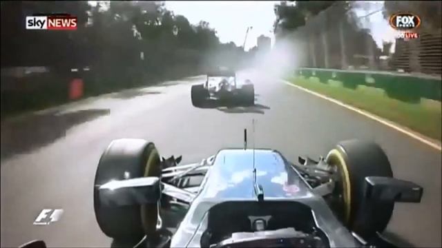 Crash Fernando Alonso Australia GP 2016 смотреть онлайн