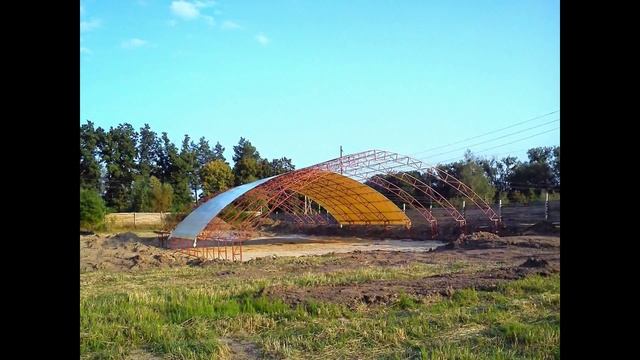 Свинарник металло тентовый