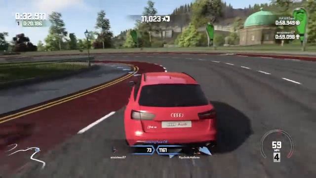 DRIVECLUB Time Trial: Audi RS6 Avant @ Scotland Old Town 1 (58.645, Record) смотреть онлайн