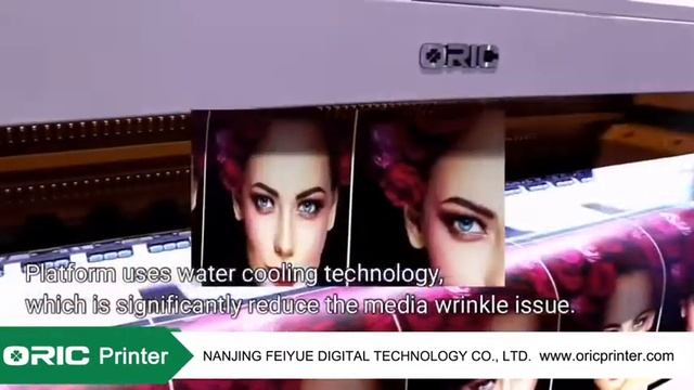 1.8m OR-6800 LED-UV Inkjet Printer with 5 Ricoh Gen5 print heads смотреть онлайн