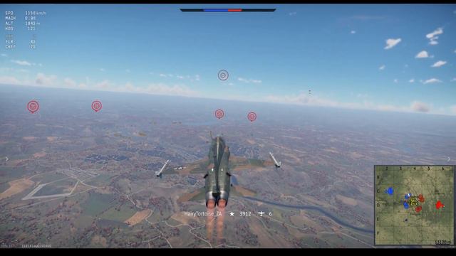 F-5C, 9 Kills, no death - Air Realistic Battles - War Thunder Gameplay [1440p 60FPS] смотреть онлайн