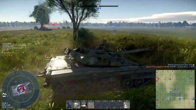 War Thunder. Макс кач-во Графики 2K. Аркада Танки. БР 10.3. Полк Т88. Не болейте :) смотреть онлайн