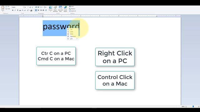 Password Issues Part 1 Type password into text editor or use Internet Explorer or Edge смотреть онлайн